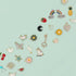 Assorted Love Designs Diamante Charms Set